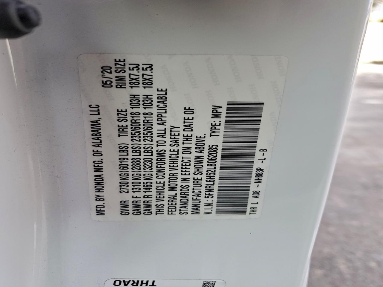 2020 Honda Odyssey ex