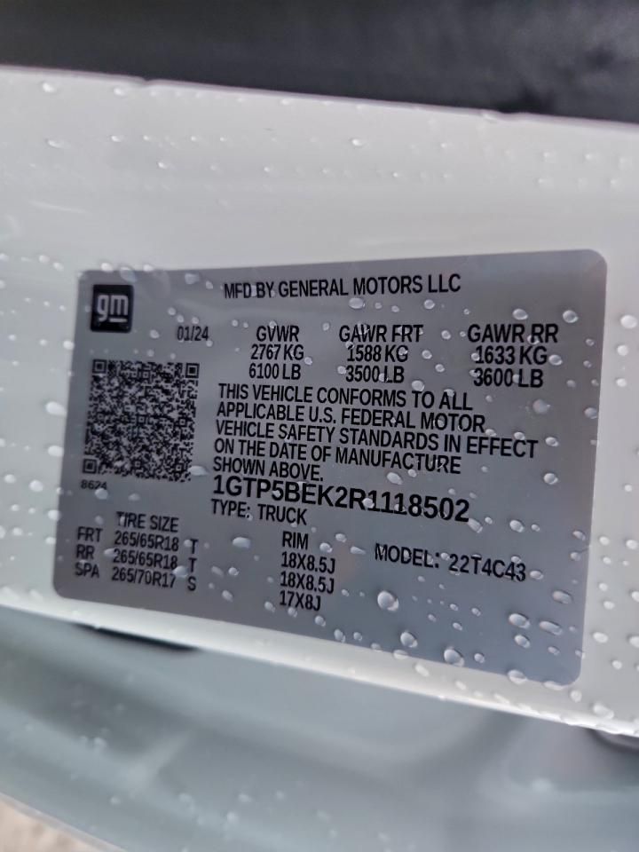 2024 GMC Canyon Elevation