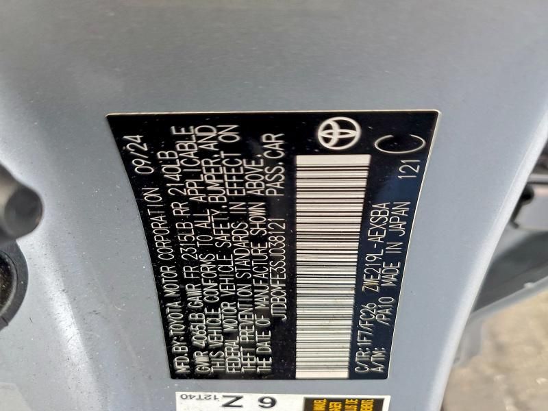 2025 Toyota Corolla le