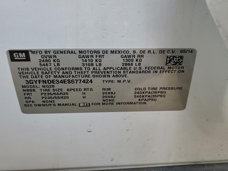 2014 Cadillac Srx Premium Collection