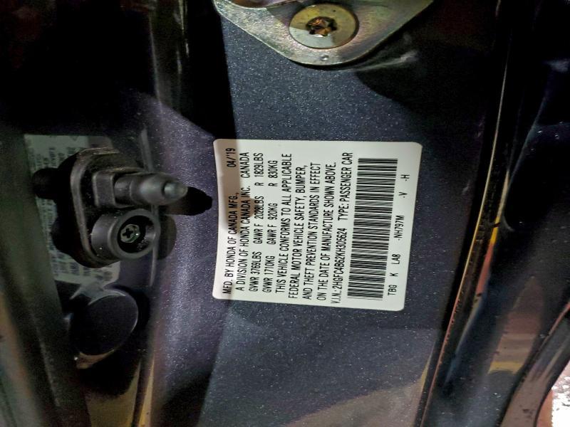 2019 Honda Civic lx