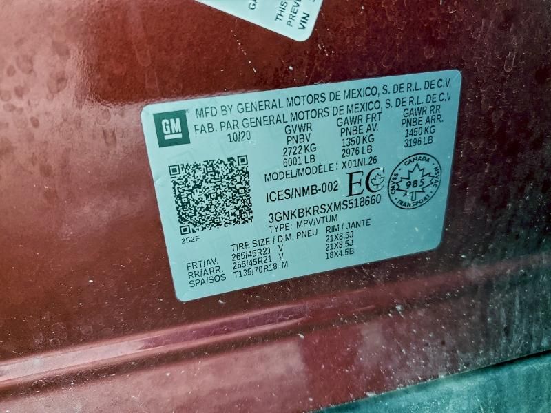 2021 Chevrolet Blazer rs