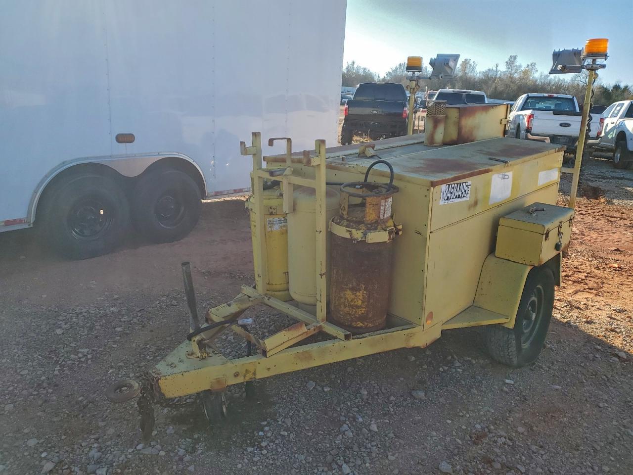 1980 Hesco 1980 Manhole Support Trailer