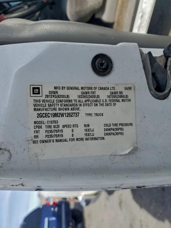 1998 Chevrolet Gmt-400 C1500