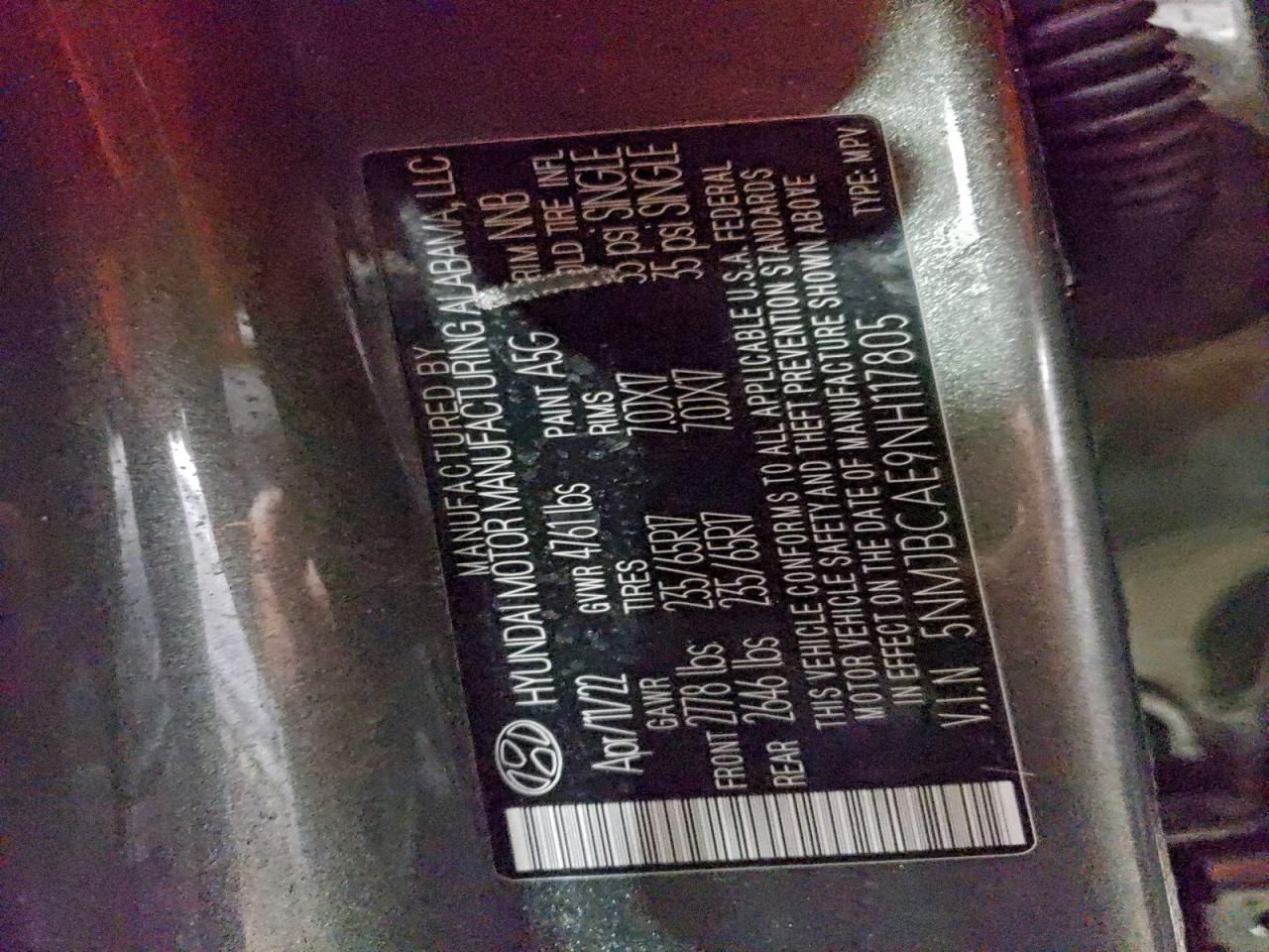 2022 Hyundai Tucson sel