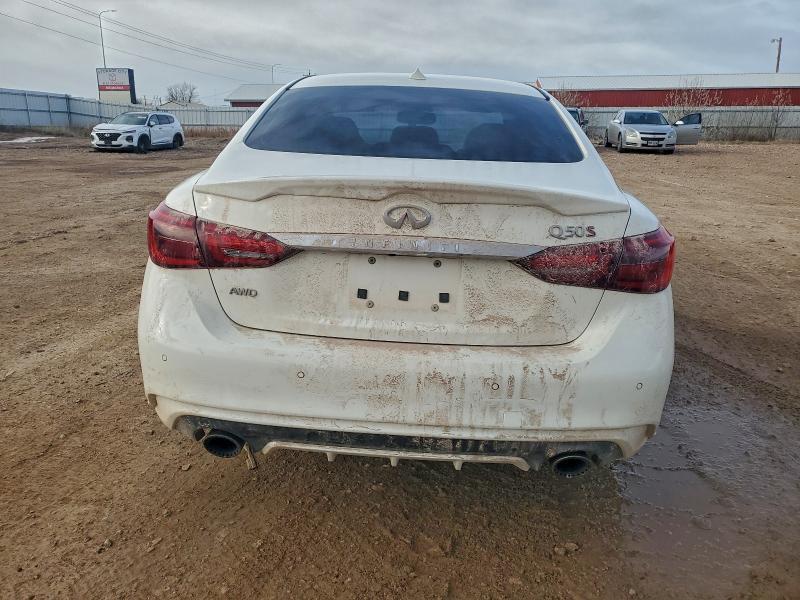 2018 Infiniti Q50 red Sport 400