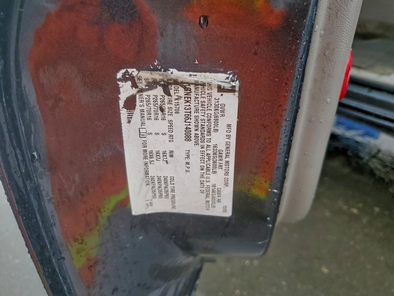 2006 Chevrolet Tahoe K1500