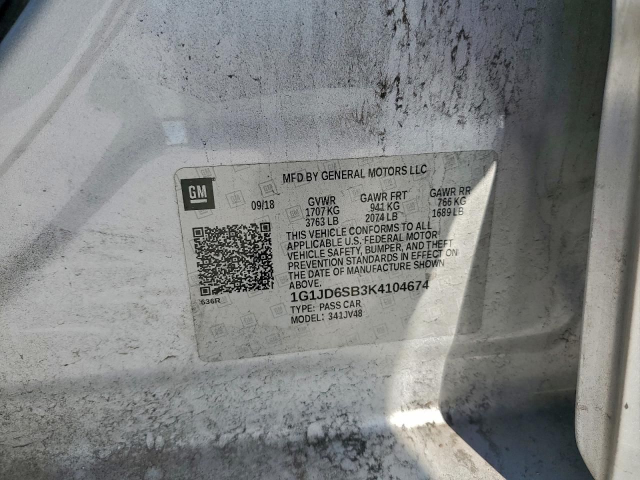 2019 Chevrolet Sonic lt