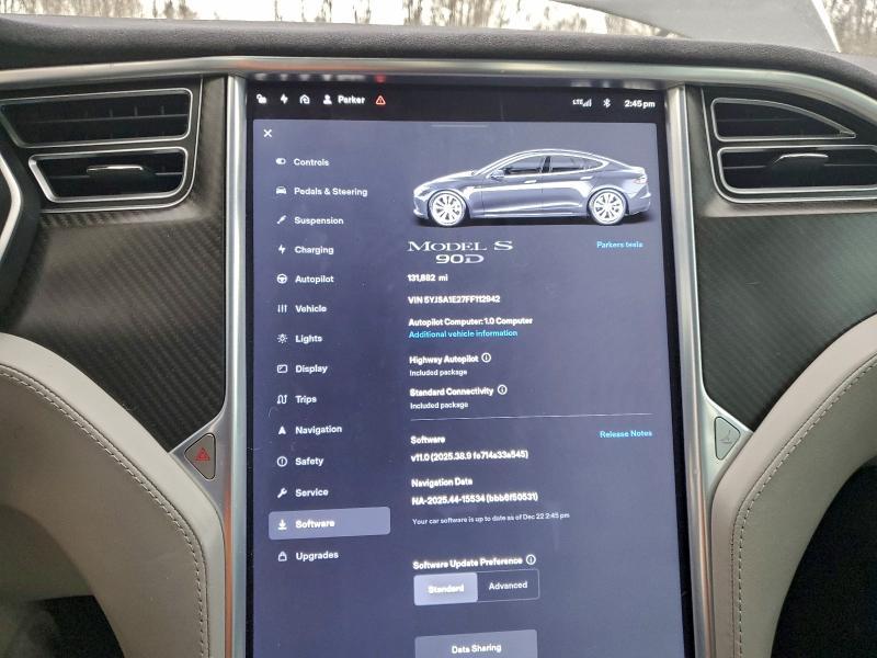 2015 Tesla Model s