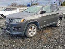 Jeep salvage cars for sale: 2018 Jeep Compass Latitude