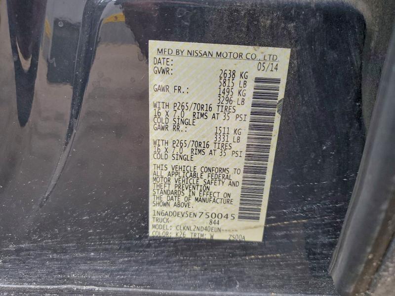 2014 Nissan Frontier SV