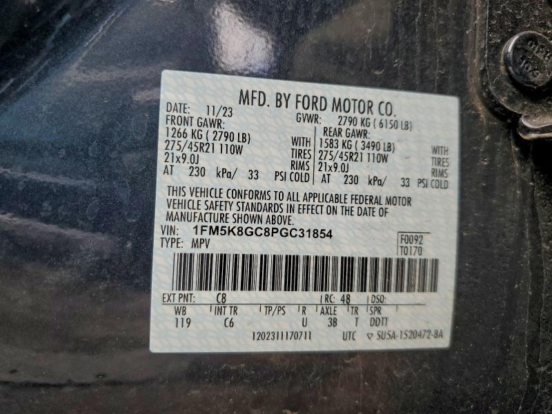 2023 Ford Explorer st