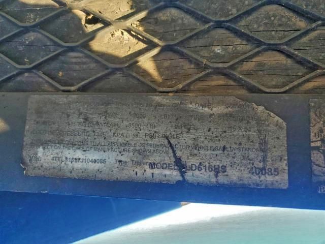 2018 Currahee Utility Trailer