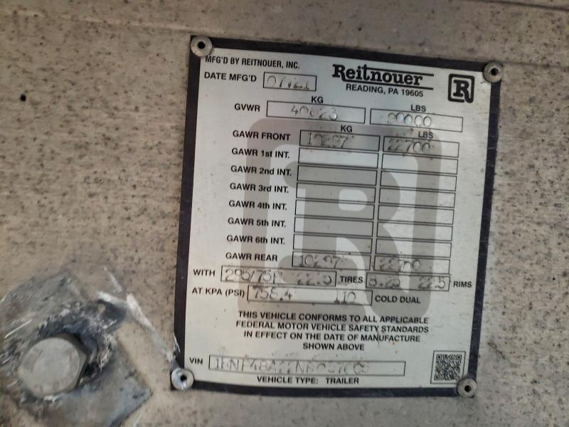 2022 Reitnouer Flatbed Trailer