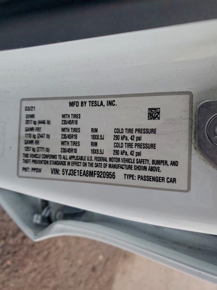 2021 Tesla Model 3