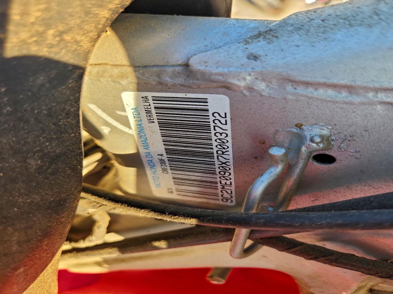 2007 Honda CRF230 F