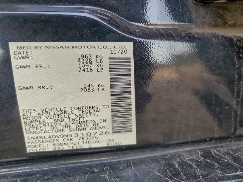 2021 Nissan Altima sv