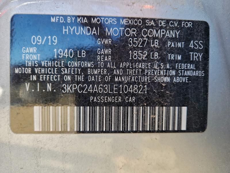 2020 Hyundai Accent se