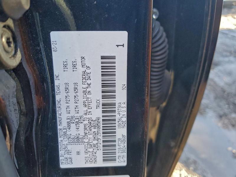 2021 Toyota Tundra Crewmax SR5