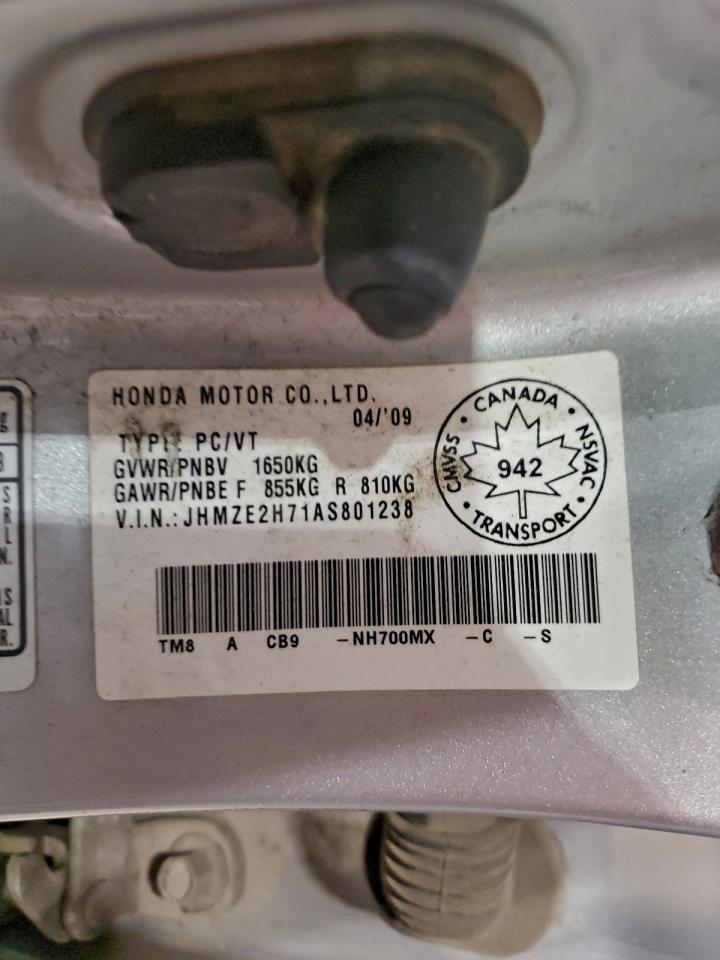 2010 Honda Insight ex