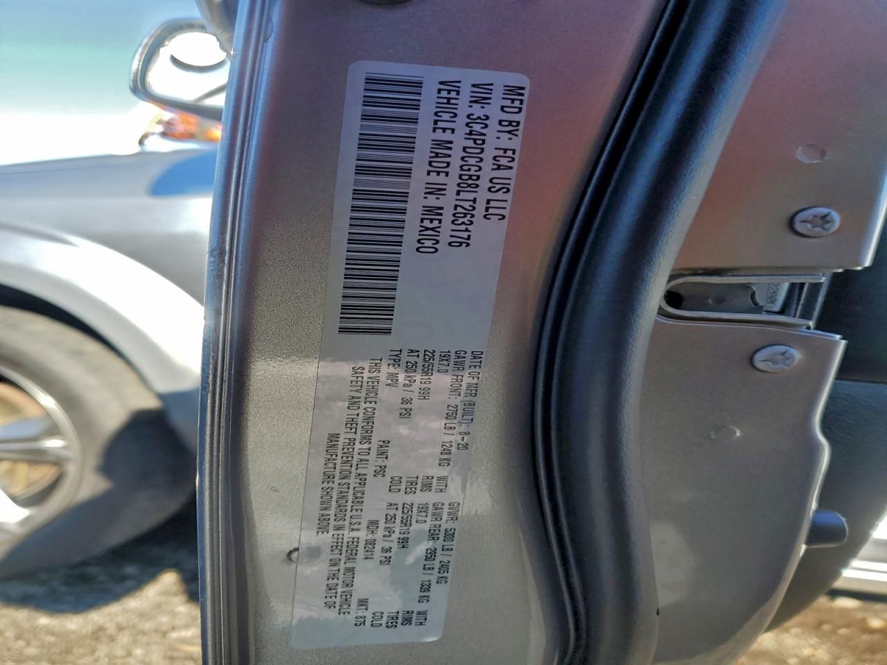 2020 Dodge Journey Crossroad