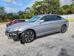 Honda salvage cars for sale: 2017 Honda Accord ex