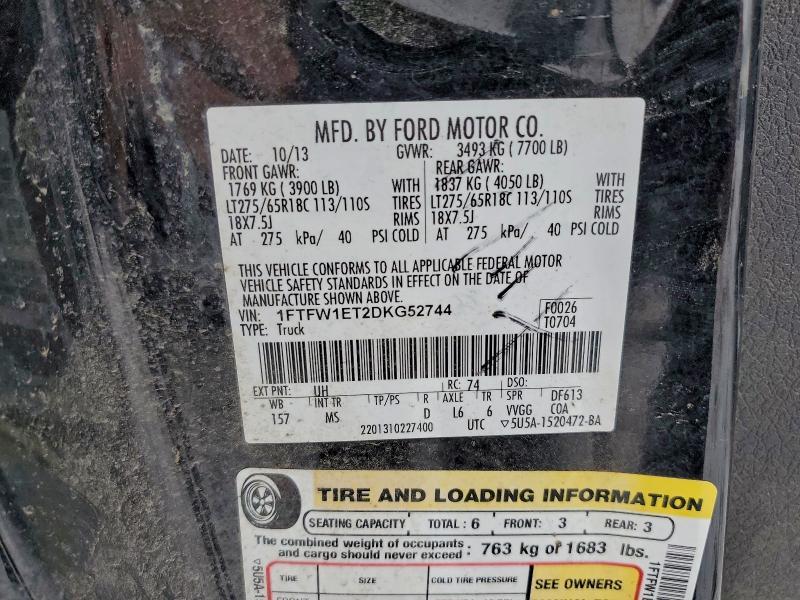 2013 Ford F150 Supercrew