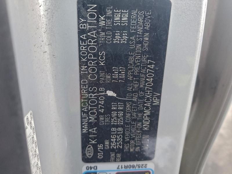 2017 KIA Sportage lx