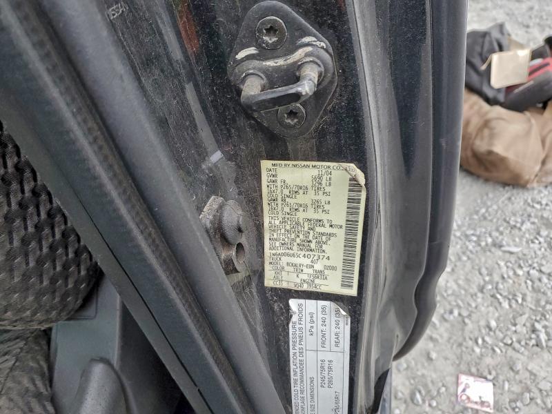 2005 Niss Frontier King Cab LE