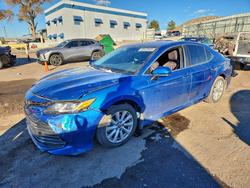 2020 Toyota Camry le en venta en Albuquerque, NM