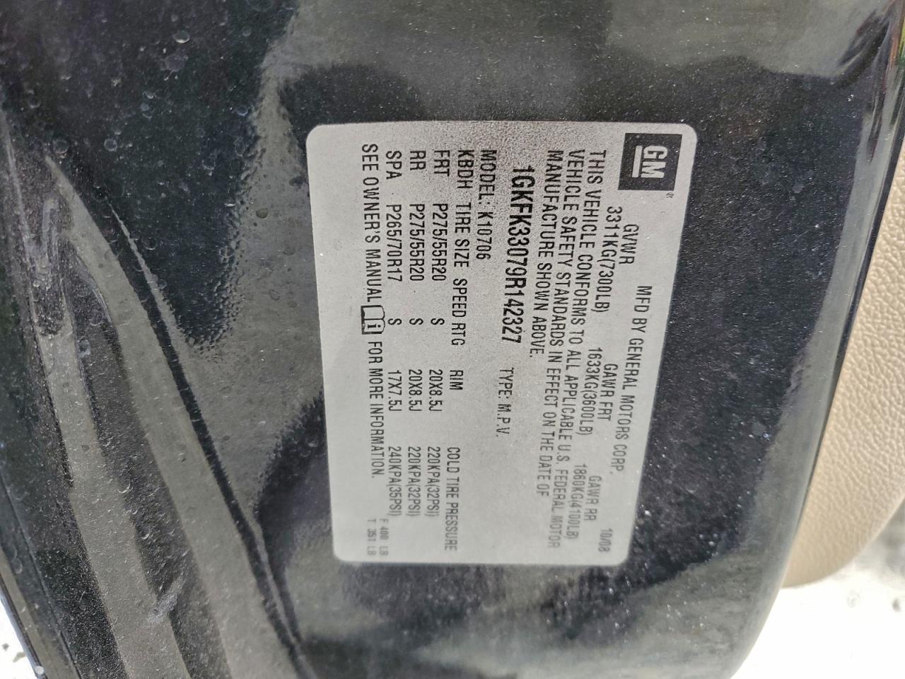 2009 GMC Yukon slt