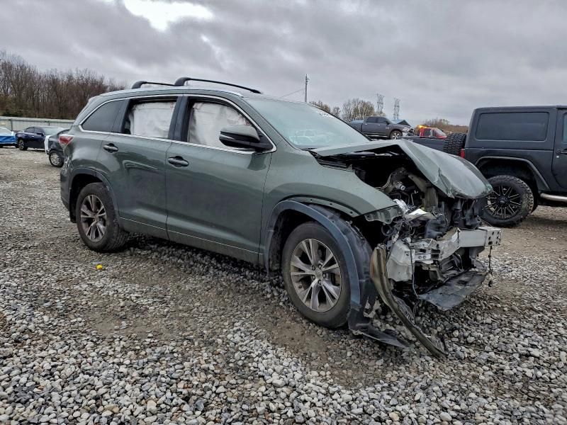 2015 Toyota Highlander xle