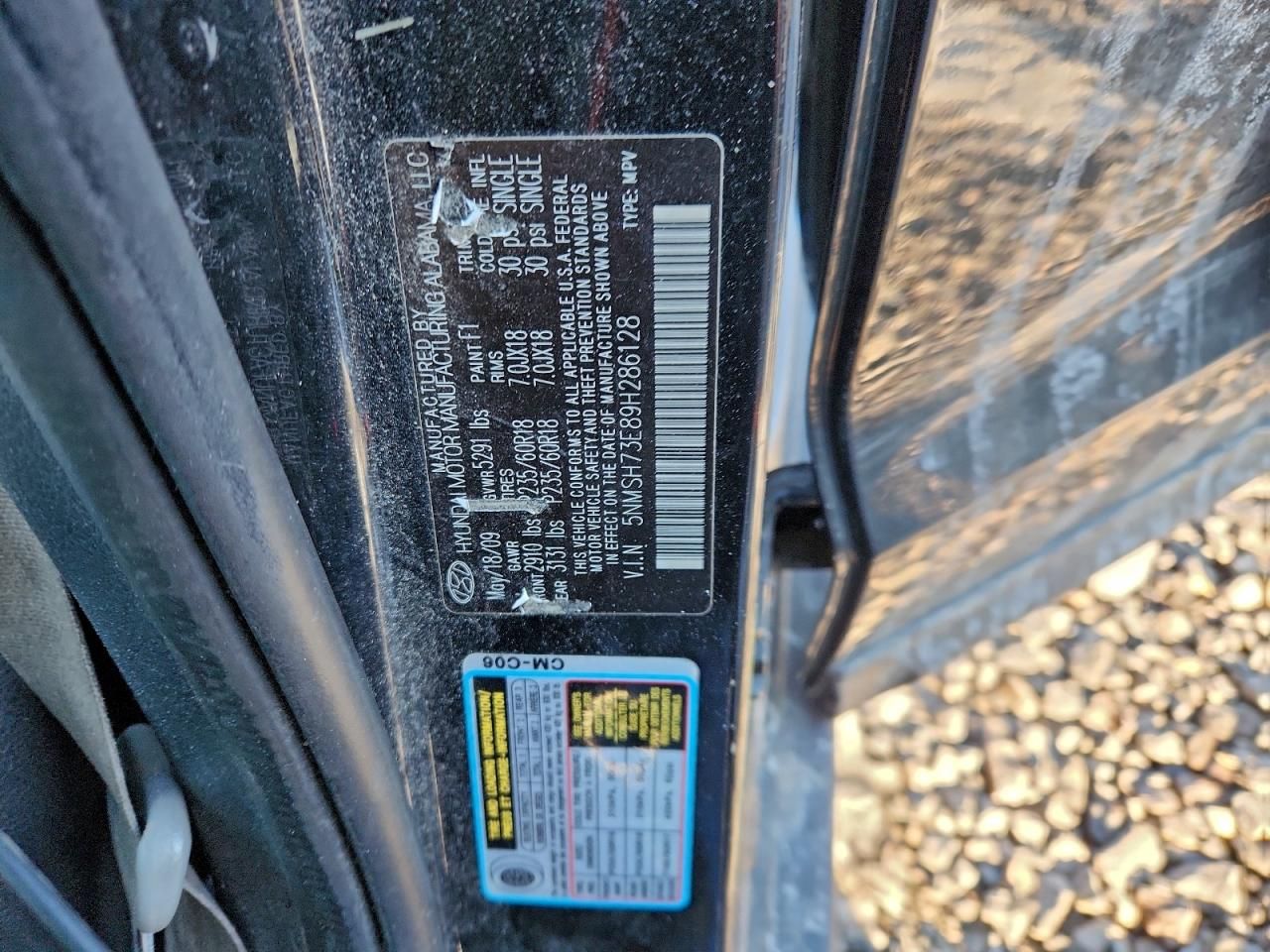 2009 Hyundai Santa fe se