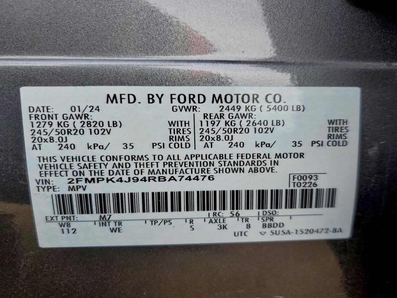 2024 Ford Edge sel