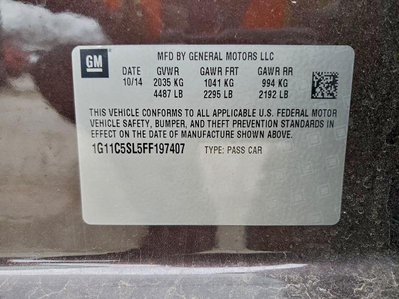 2015 Chevrolet Malibu 1LT