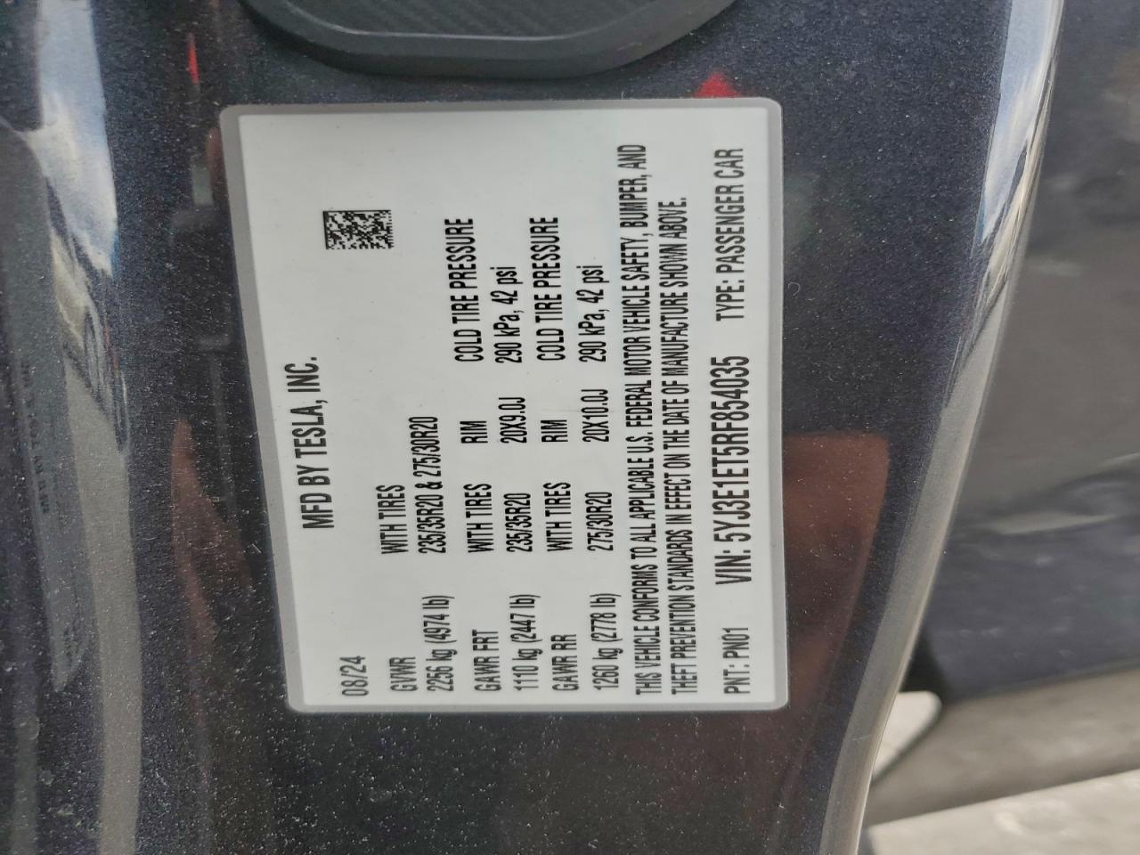 2024 Tesla Model 3