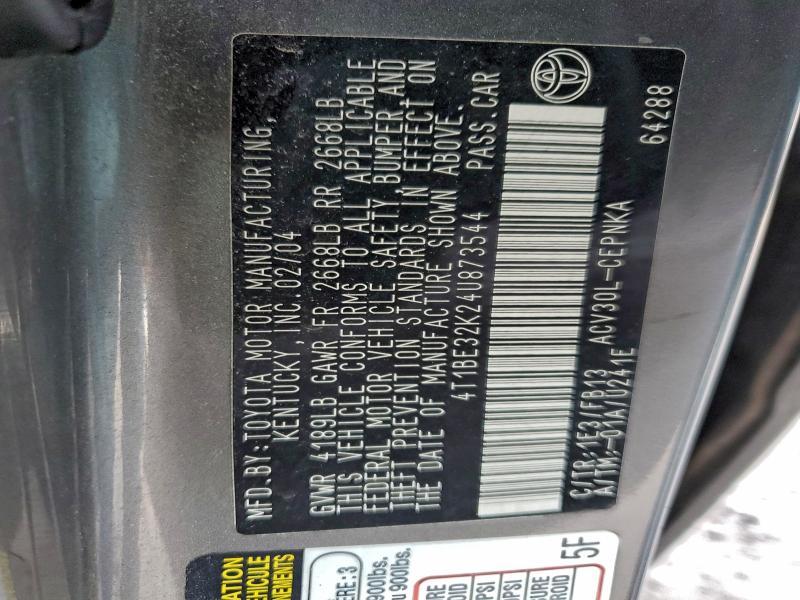 2004 Toyota Camry le