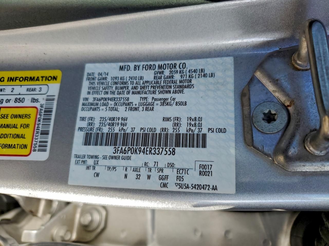 2014 Ford Fusion Titanium