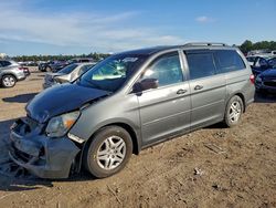 Salvage cars for sale from Copart Houston, TX: 2007 Honda Odyssey exl