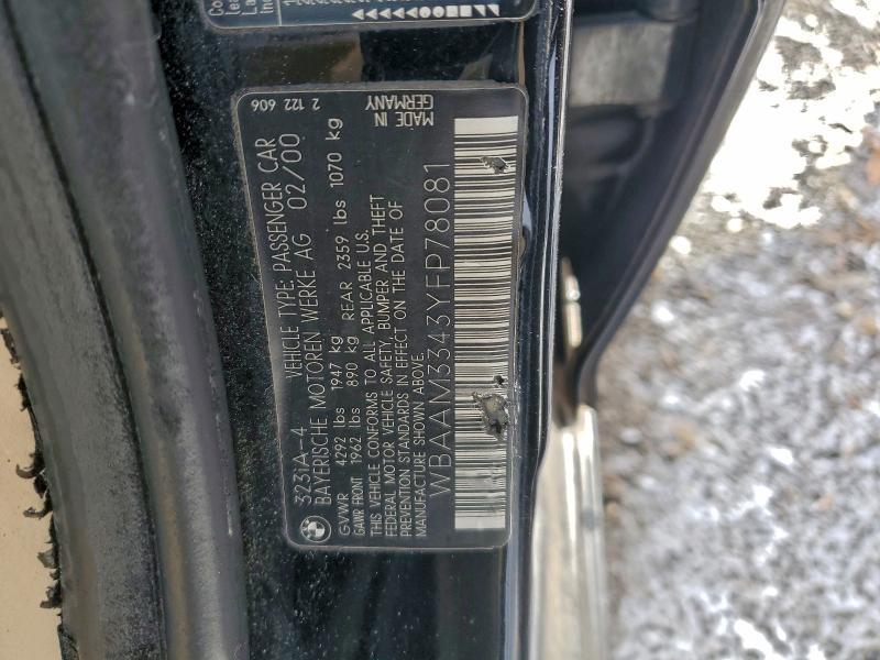 2000 BMW 323 i