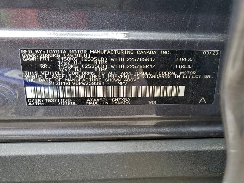 2023 Toyota Rav4 le