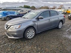 Salvage cars for sale from Copart Sacramento, CA: 2017 Nissan Sentra s