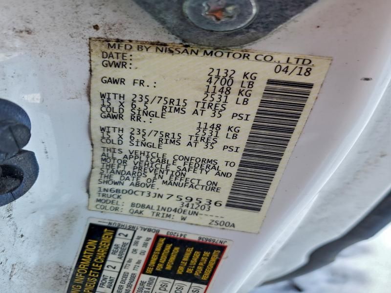 2018 Nissan Frontier s