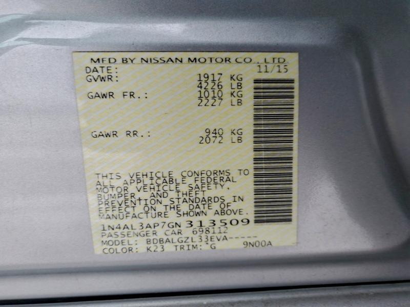 2016 Nissan Altima 2.5