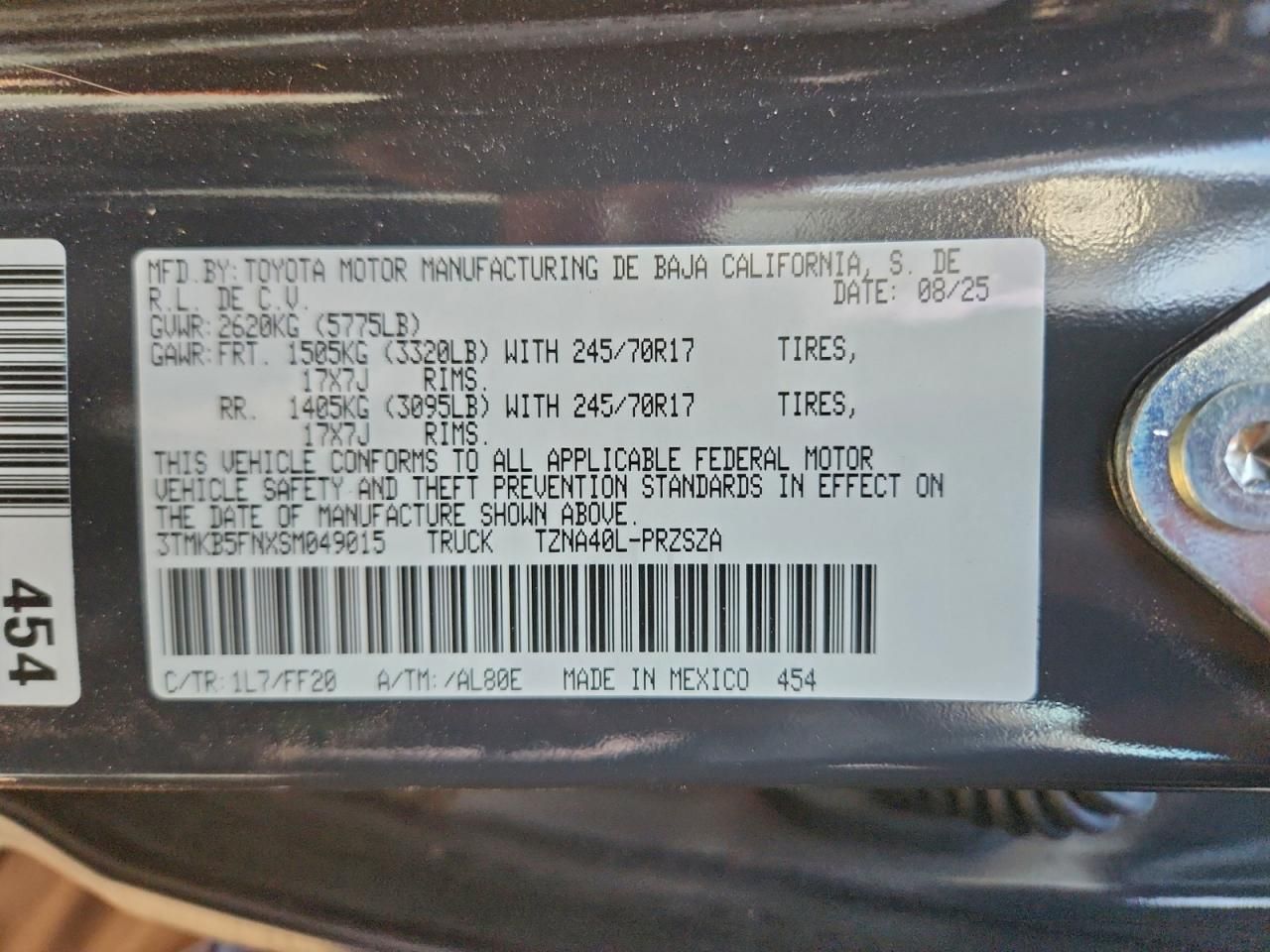 2025 Toyota Tacoma Double cab