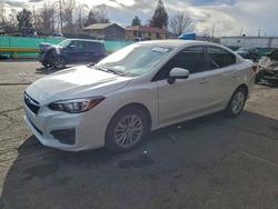 Subaru salvage cars for sale: 2018 Subaru Impreza Premium