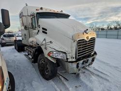 Salvage trucks for sale at Mcfarland, WI auction: 2002 Mack CX613 Semi Truck