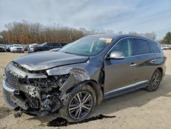Infiniti salvage cars for sale: 2017 Infiniti Qx60