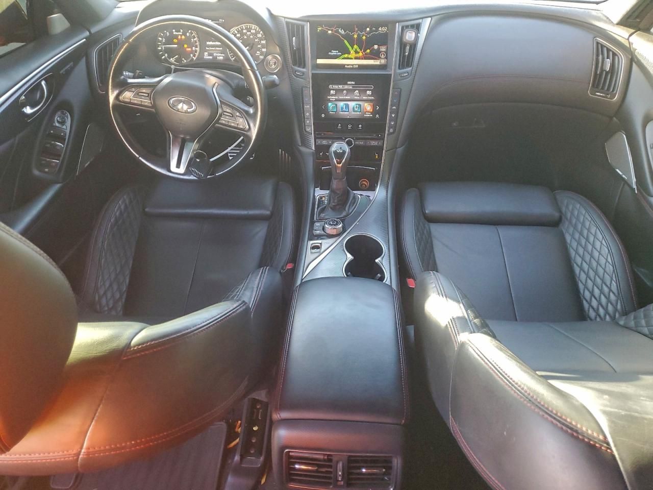 2021 Infiniti Q50 red Sport 400