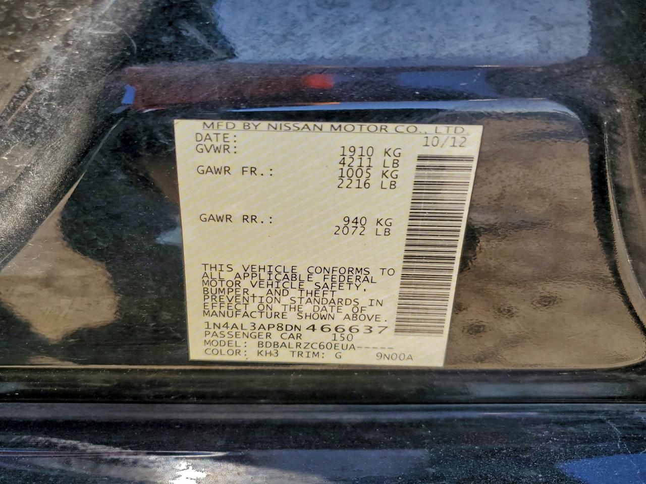 2013 Nissan Altima 2.5